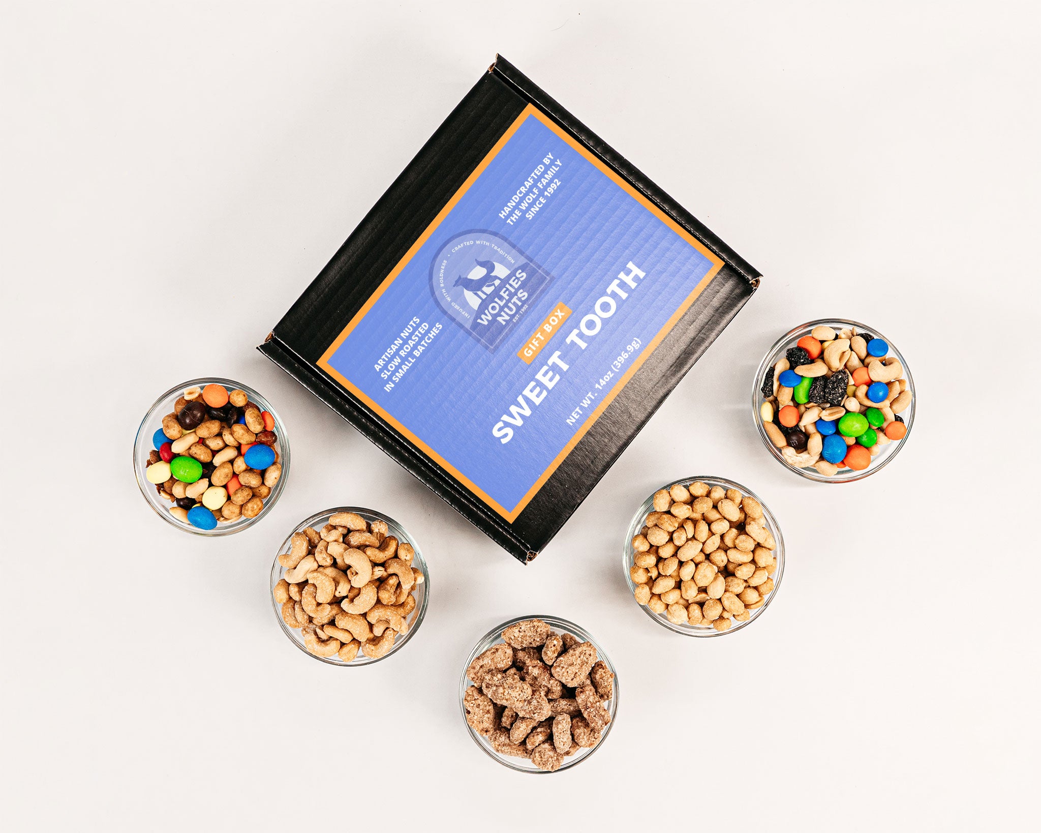J's Big Three - With Real M&M's – Wolfies Nuts