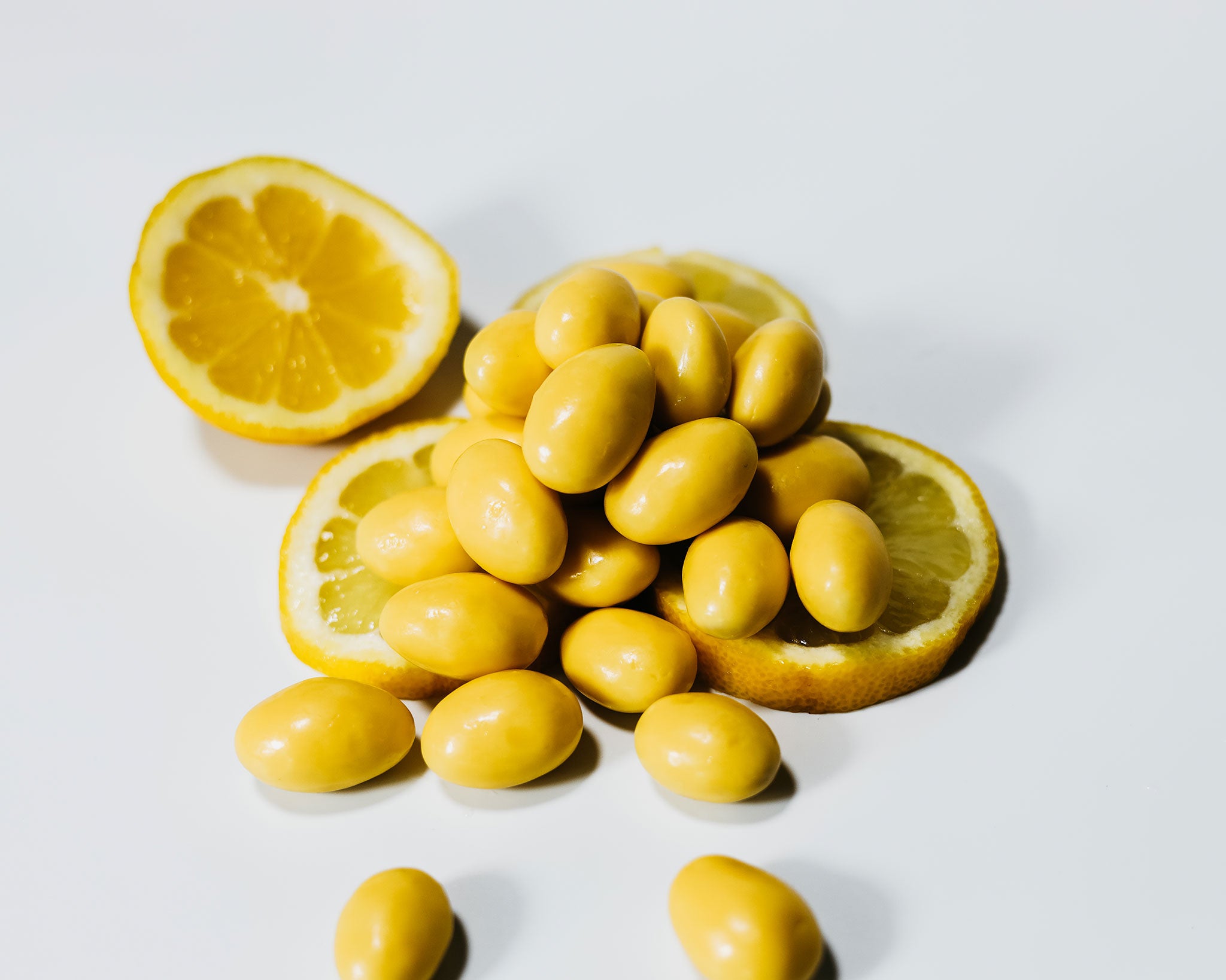 Lemon Crème Almonds