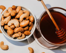 Load image into Gallery viewer, Nick&#39;s Favorite Cashew Mix - Crunchy, Honey Roasted, and Slow Roasted
